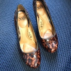 Tortoise shell Sofft High Heels